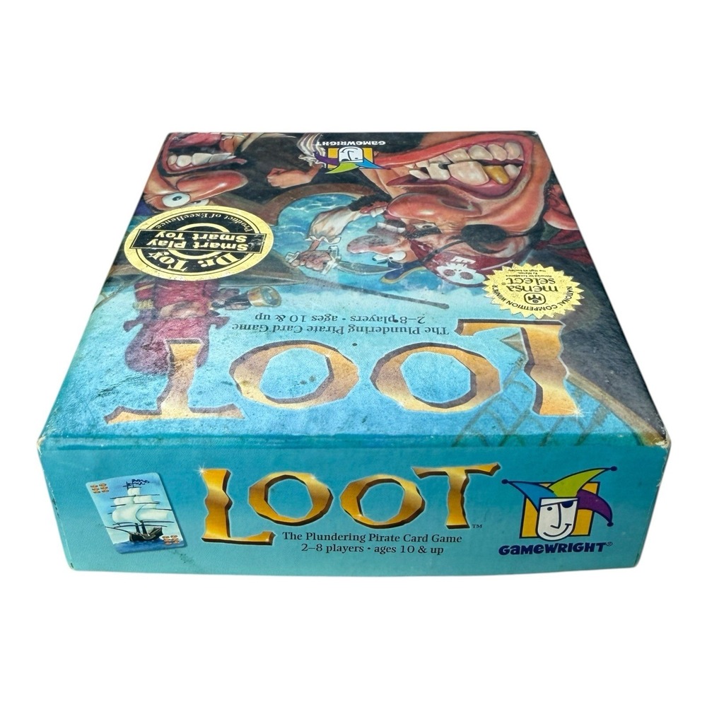 Loot The Plundering Pirate Card Game GameWright Complete Mensa‎ Select Dr Toy - Picture 6 of 7